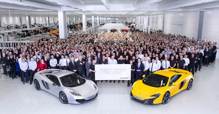 McLaren wyprodukował 5000 samochodów Super Series [galeria zdjęć]
