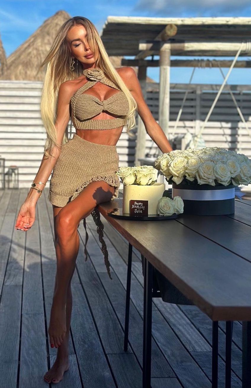 Julia Dybowska świętuje urodziny na Malediwach