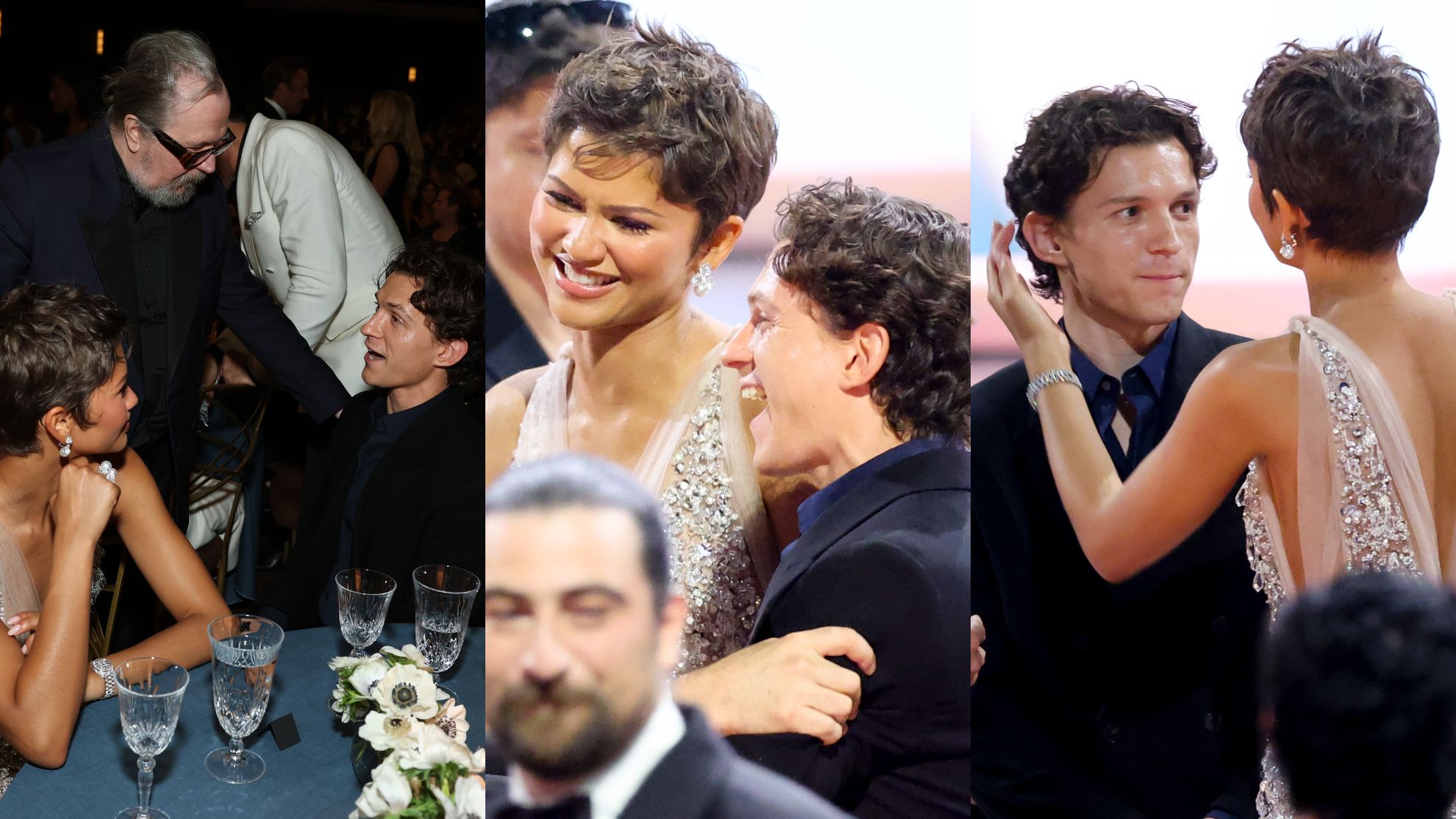 Zendaya i Tom Holland razem za kulisami gali Emmy