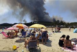 Riwiera Francuska w ogniu, a turyści... Te zdjęcia mówią więcej niż tysiąc słów
