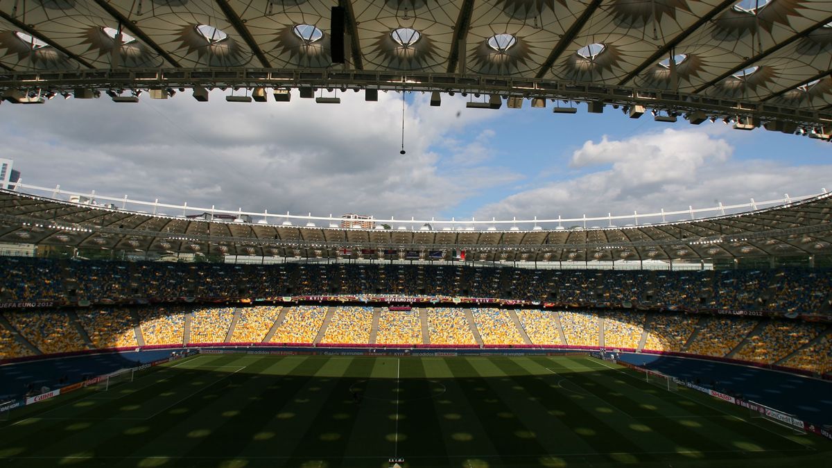 Zdjęcie okładkowe artykułu: TVN Agency /  / Stadion Olimpijski w Kijowie