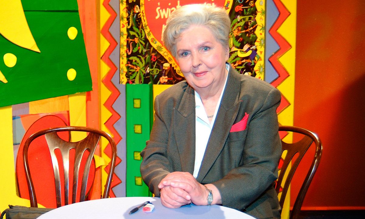 Halina Miroszowa byłą przez 50 lat twarzą telewizji.