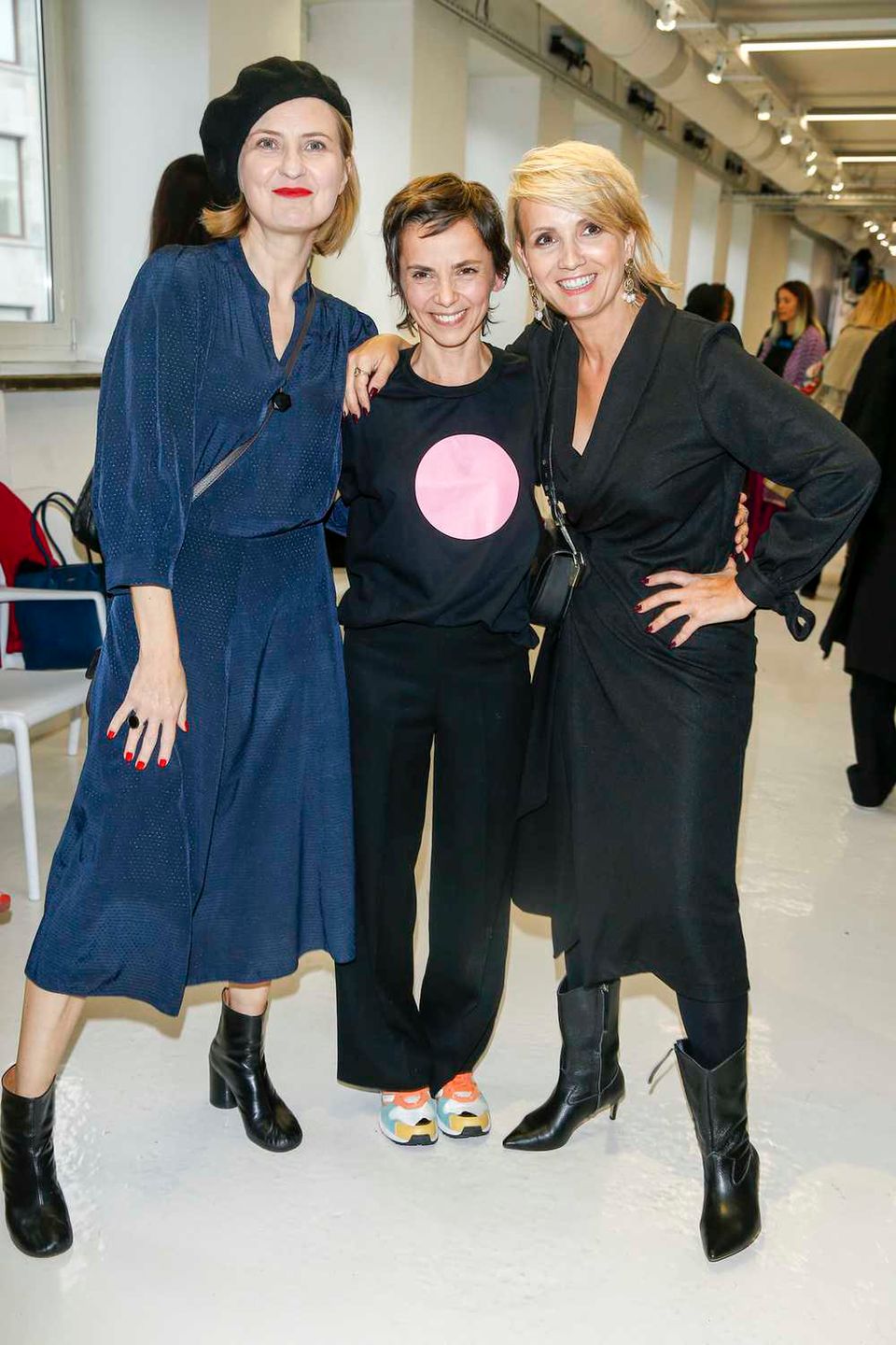Izabela Kuna, Vasina Maćkowiak, Marta Kuligowska - gwiazdy na pokazie kolekcji ubrań Vasiny Maćkowiak