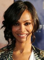 Zoe Saldana pół-aniołem