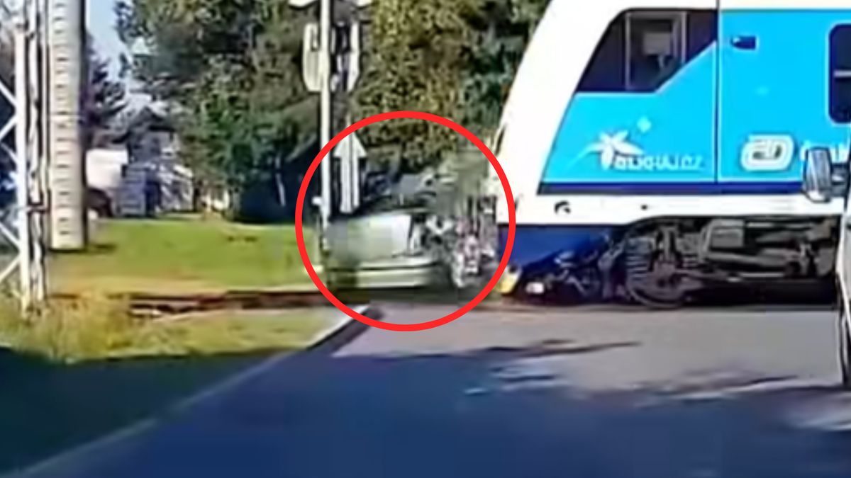 Dramatyczny finał ucieczki przed pociągiem.