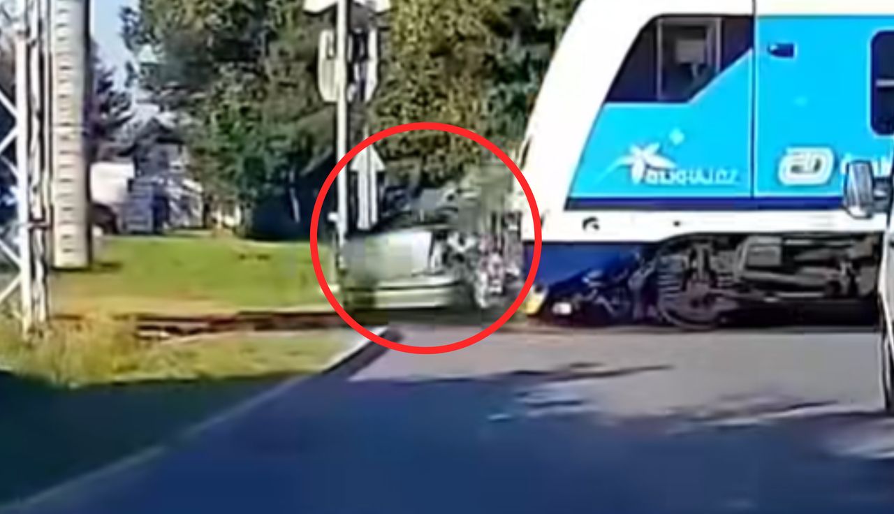 Uciekał policji. Dramatyczny finał. Wideo z Czech krąży po sieci