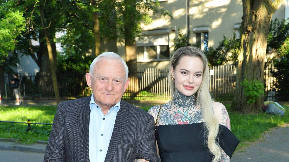 Monika Miller i Leszek Miller