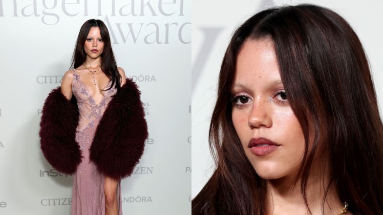 Jenna Ortega na gali magazynu InStyle