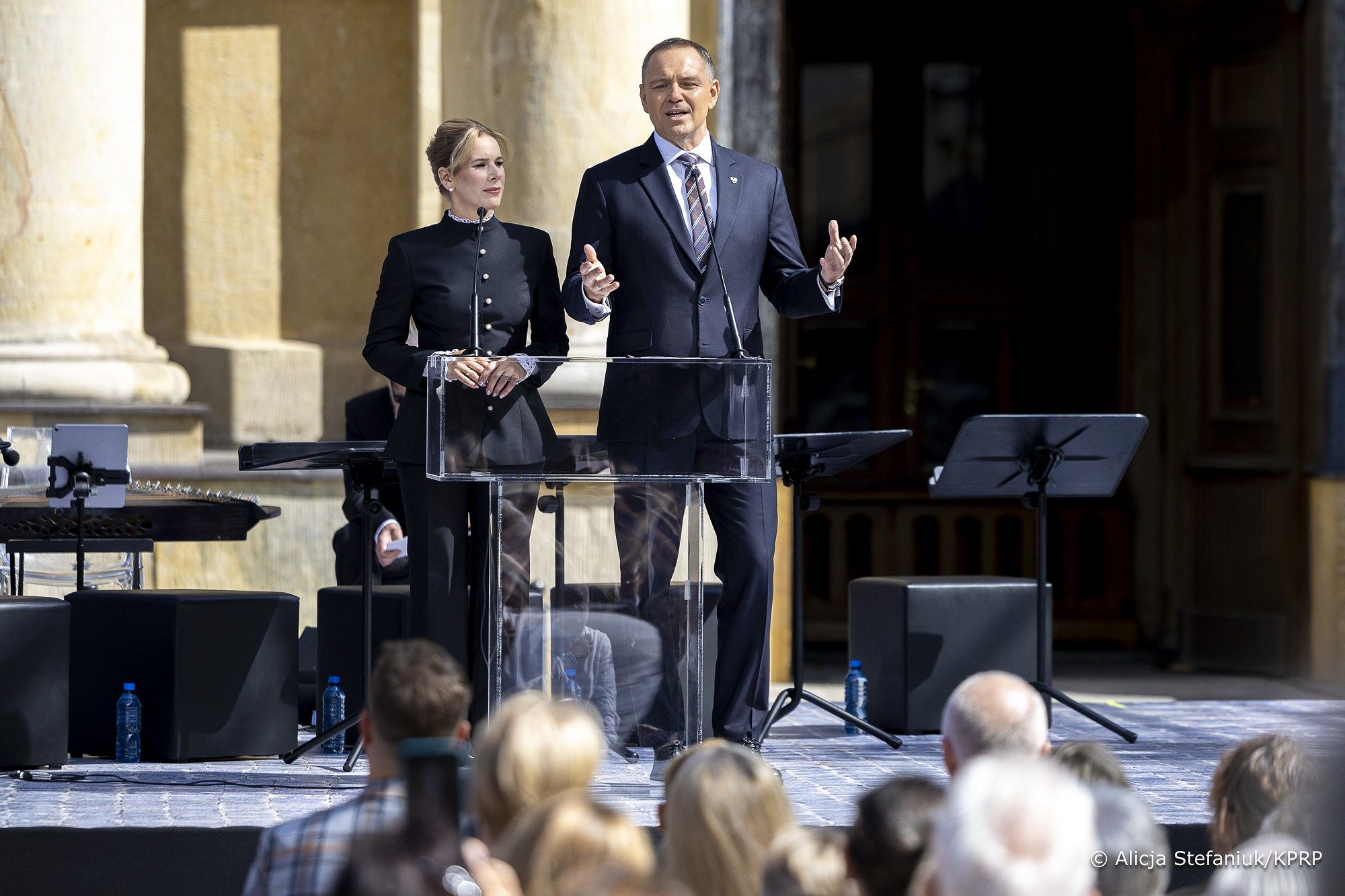 Marta Nawrocka i Karol Nawrocki