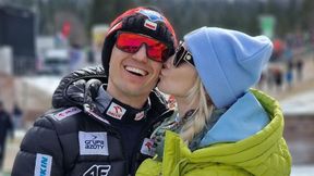 Łzy cisną się do oczu. Stoch zwrócił się do żony