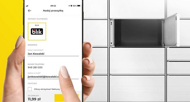 Paczkomaty InPost: nadawanie paczek tylko przez serwis i aplikację mobilną