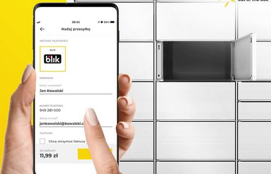 Paczkomaty InPost: nadawanie paczek tylko przez serwis i aplikację mobilną