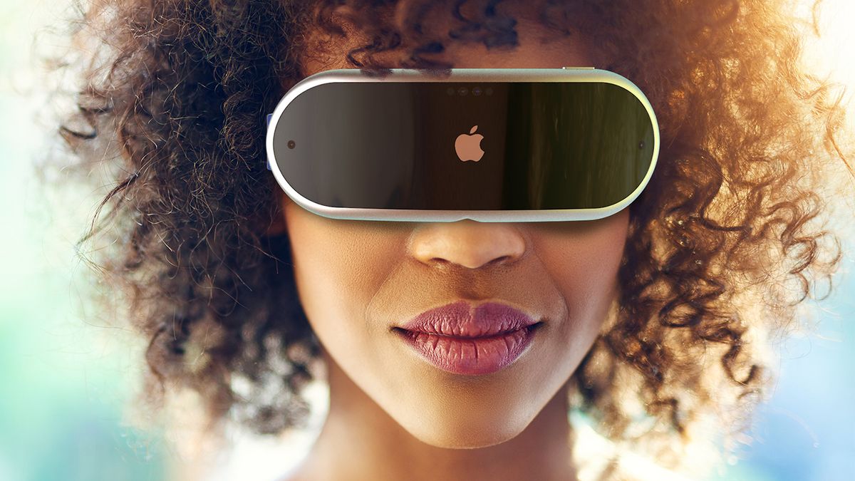 Wizualizacja gogli Apple'a