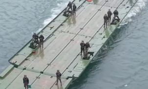 Guangxi: modułowy ponton pomógł ewakuować 6 tys. osób po powodzi