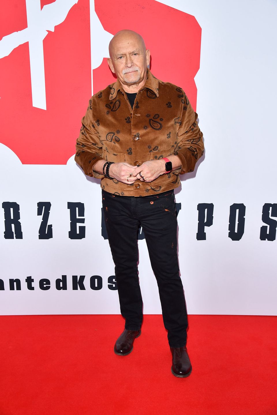 Andrzej Pągowski na premierze filmu "Kos"