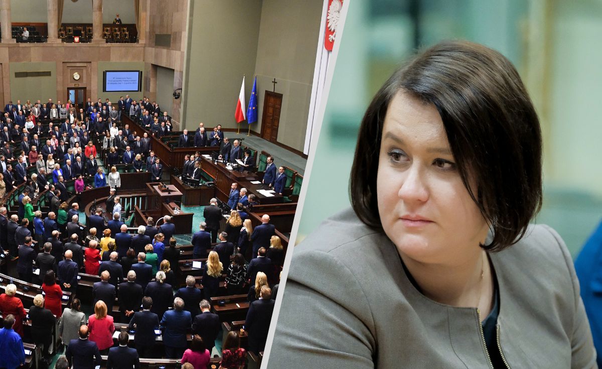 Anna Siarkowska nie jest zadowolona z nocnych prac w Sejmie.