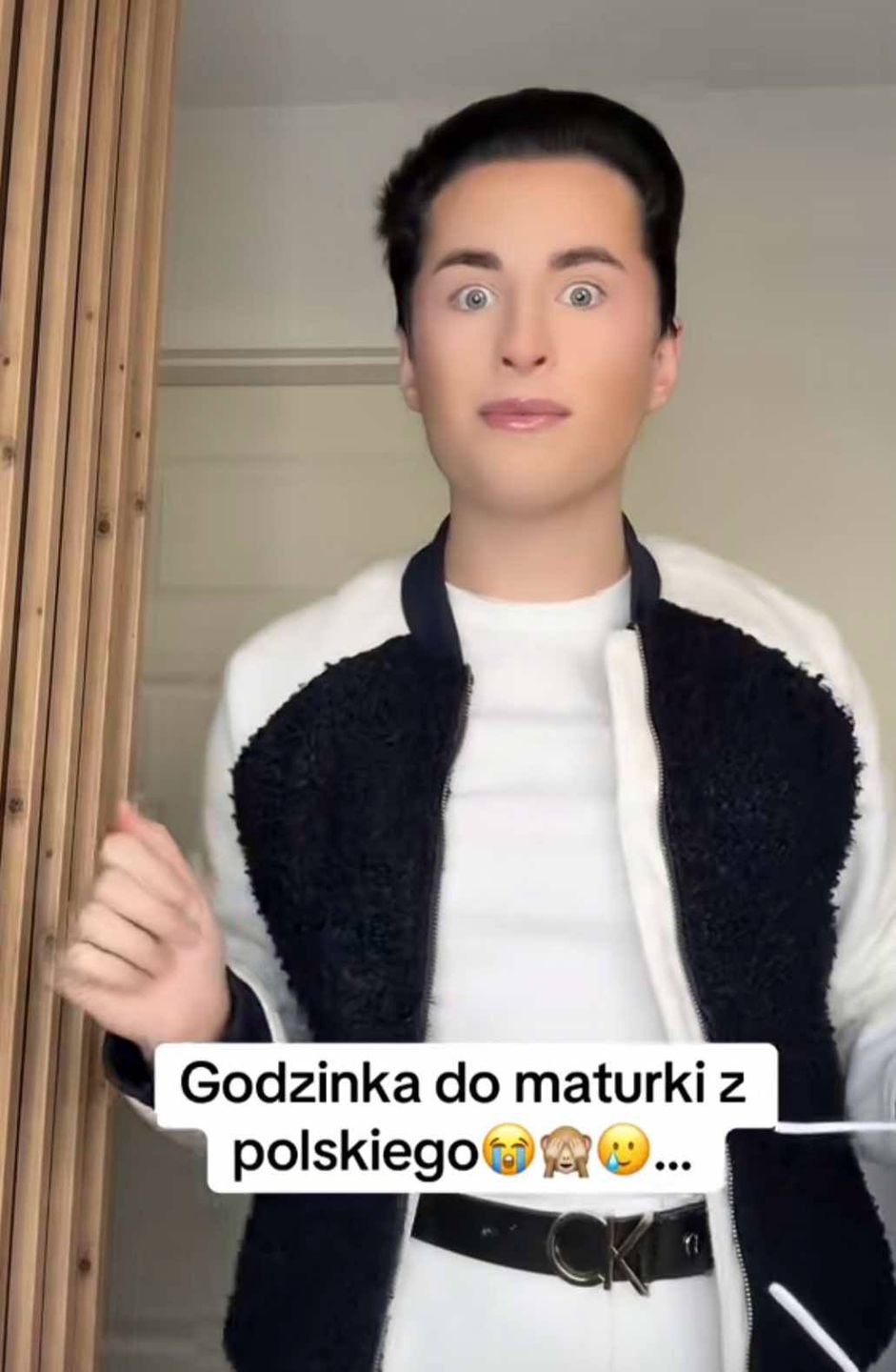 Jelly Frucik zaprezentował maturalną stylizację
