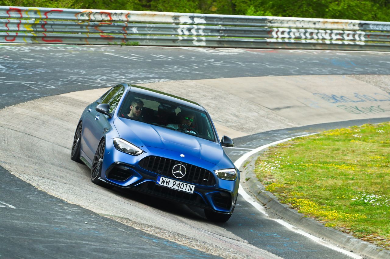 Mercedes-AMG C63 S E-Performance na Nürburgringu