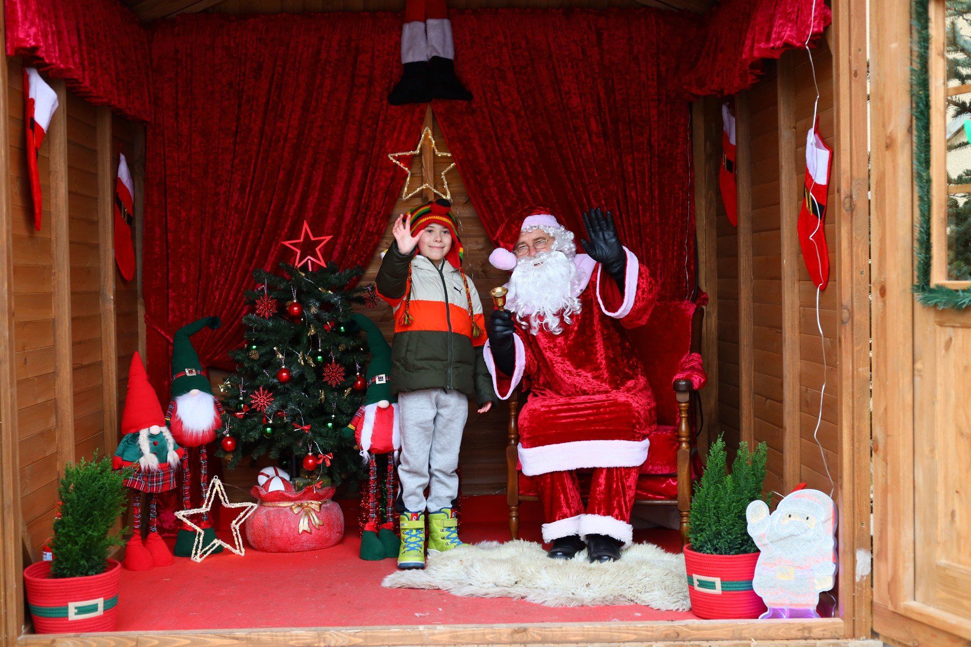 Święty Mikołaj również był chętnie odwiedzany