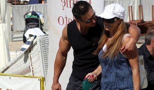 Kasia Skrzynecka w ciąży nad morzem. Pod silną obstawą!