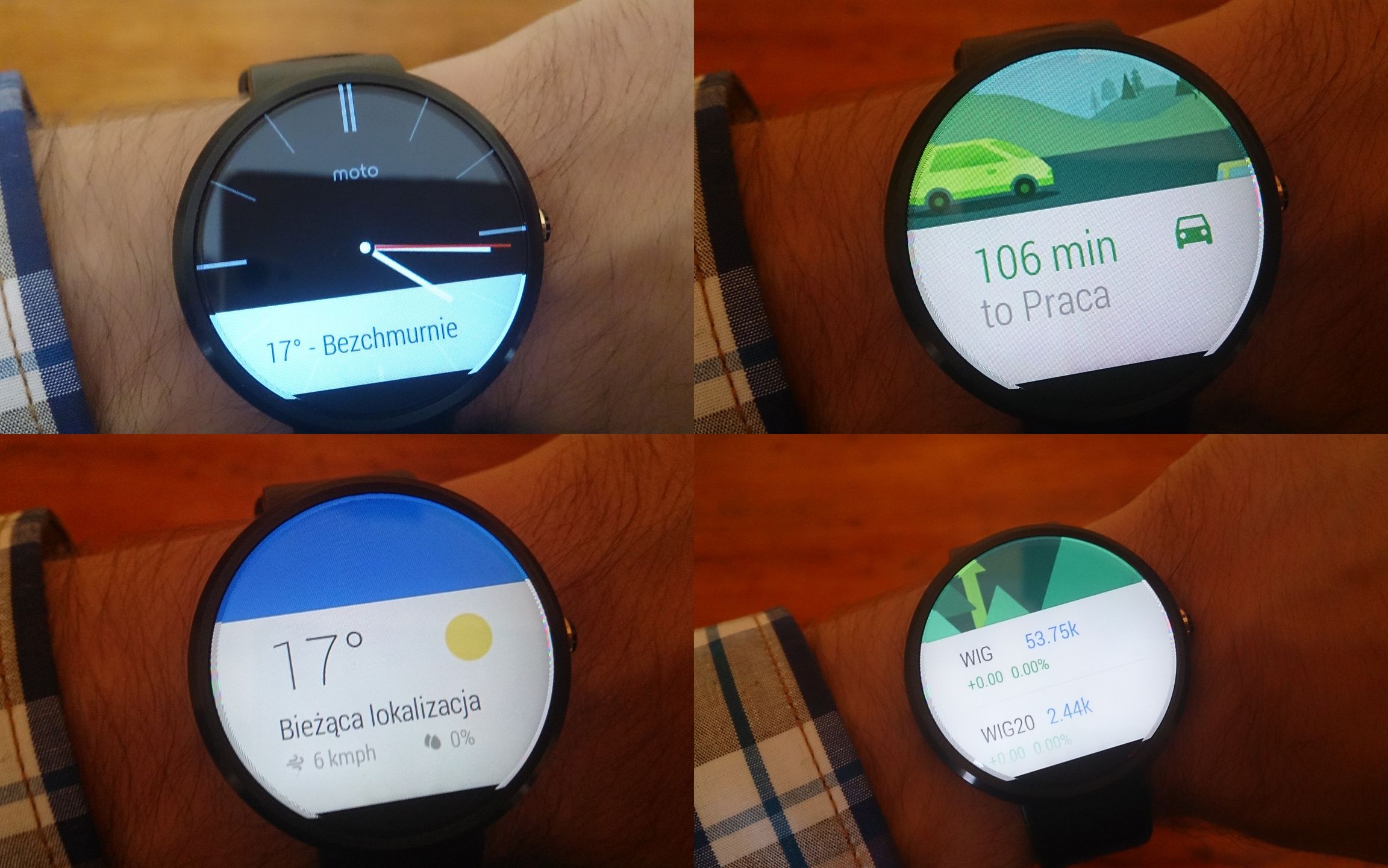 Moto 360 - test i recenzja inteligentnego zegarka Motoroli 7