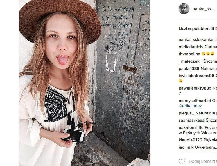 Anna Karczmarczyk (fot. Instagram)