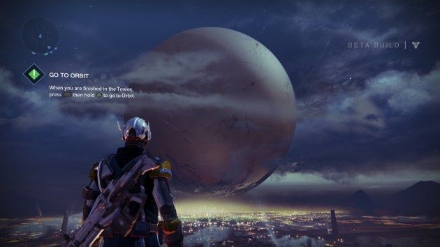 Destiny widok na planetę