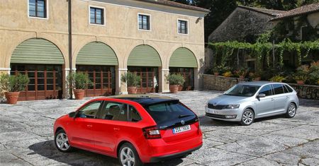Škoda Rapid Spaceback - obszerna galeria od producenta