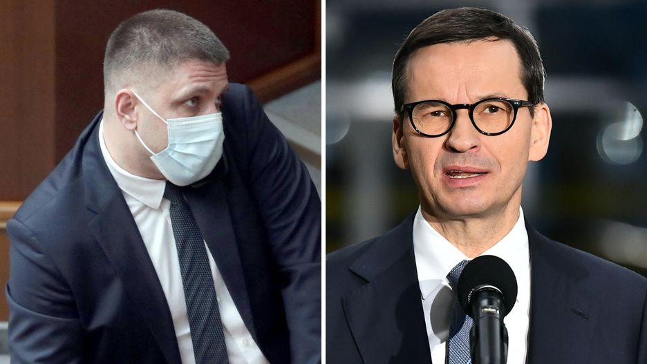Ihor Kopytin i Mateusz Morawiecki