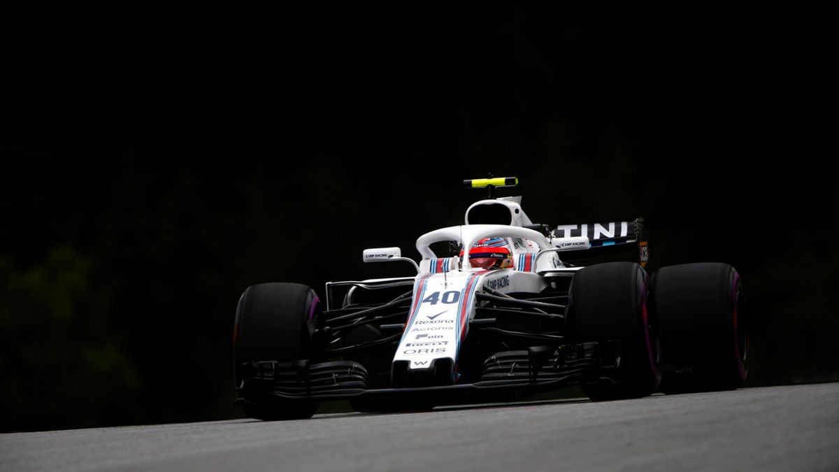 Materiały prasowe / Williams / Na zdjęciu: Robert Kubica za kierownicą FW41