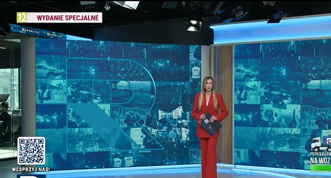 Republika nadaje serwisy z nowego studia