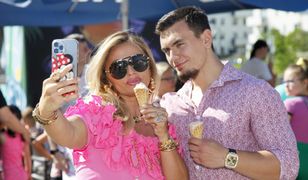 Syn "królowej życia" Dagmary Kaźmierskiej pozuje z ratownikami. "Nie zapomnę nigdy"