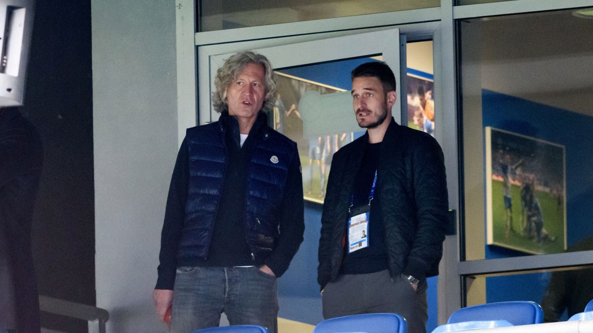 PAP / Jakub Kaczmarczyk / Na zdjęciu: Dariusz Mioduski i Piotr Rutkowski