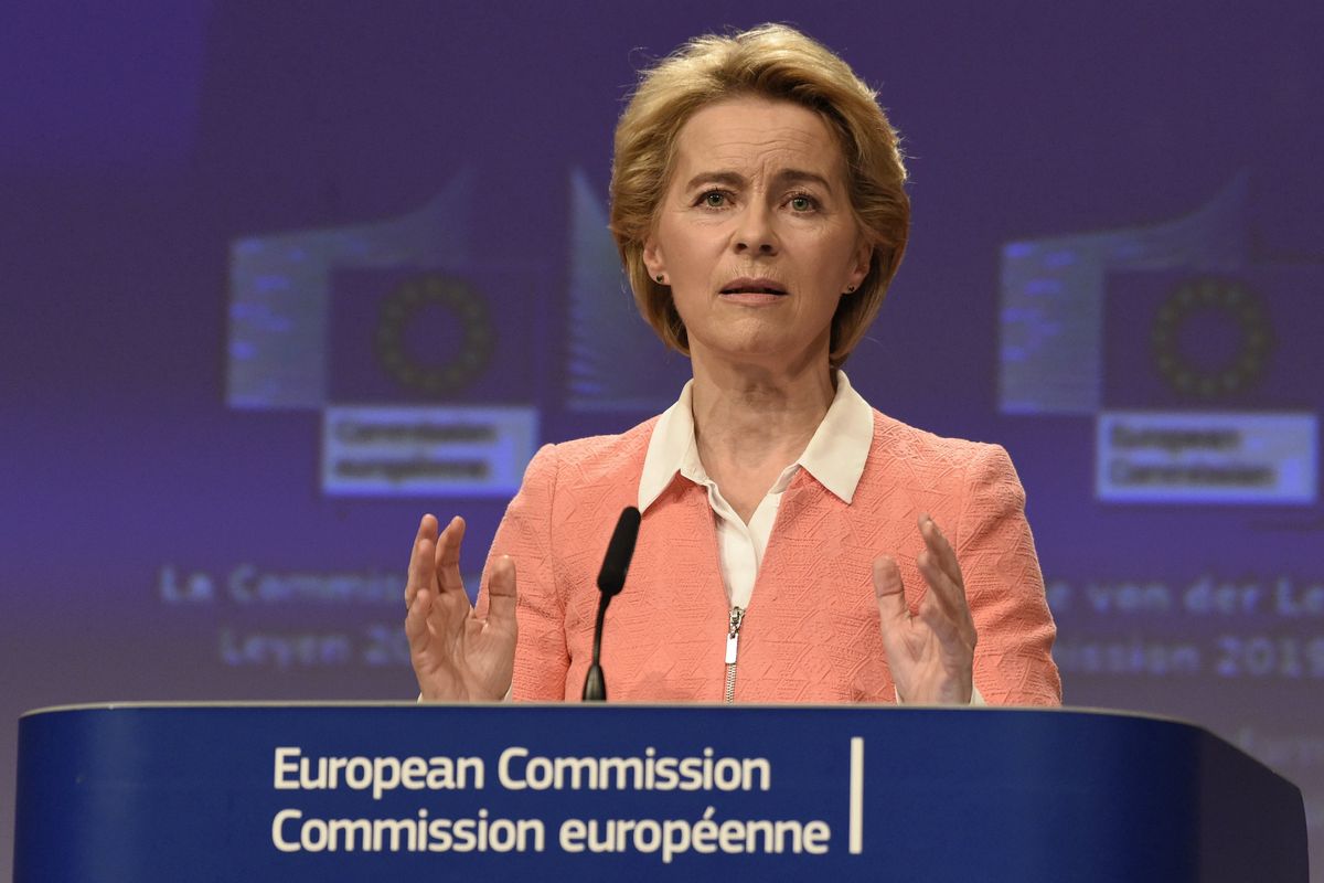  
Szefowa Komisji Europejskiej Ursula von der Leyen