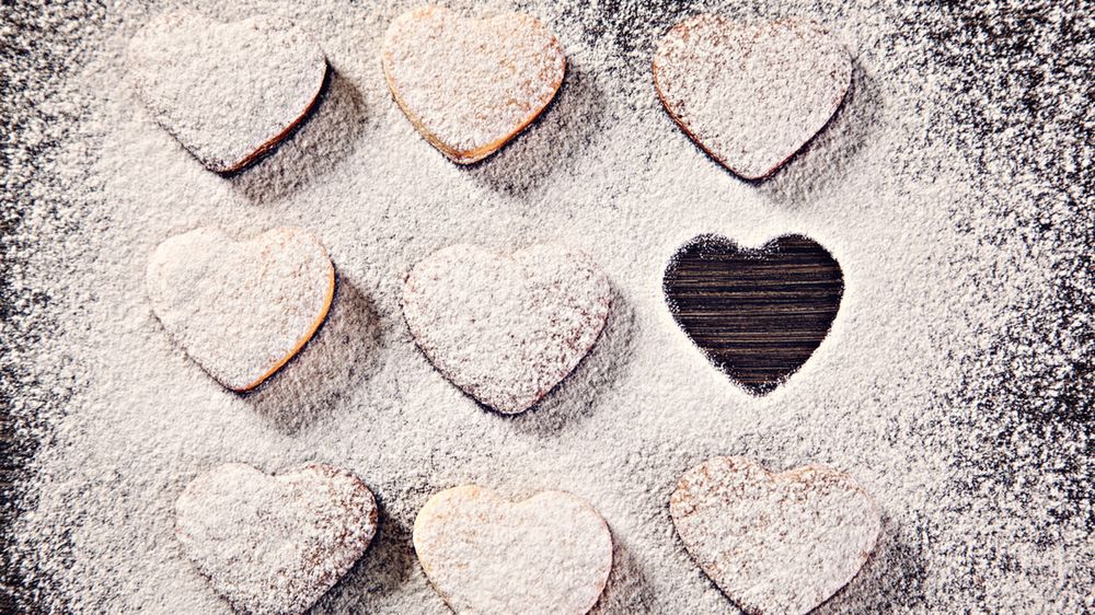 Kruche ciasto w proszku (upieczone)