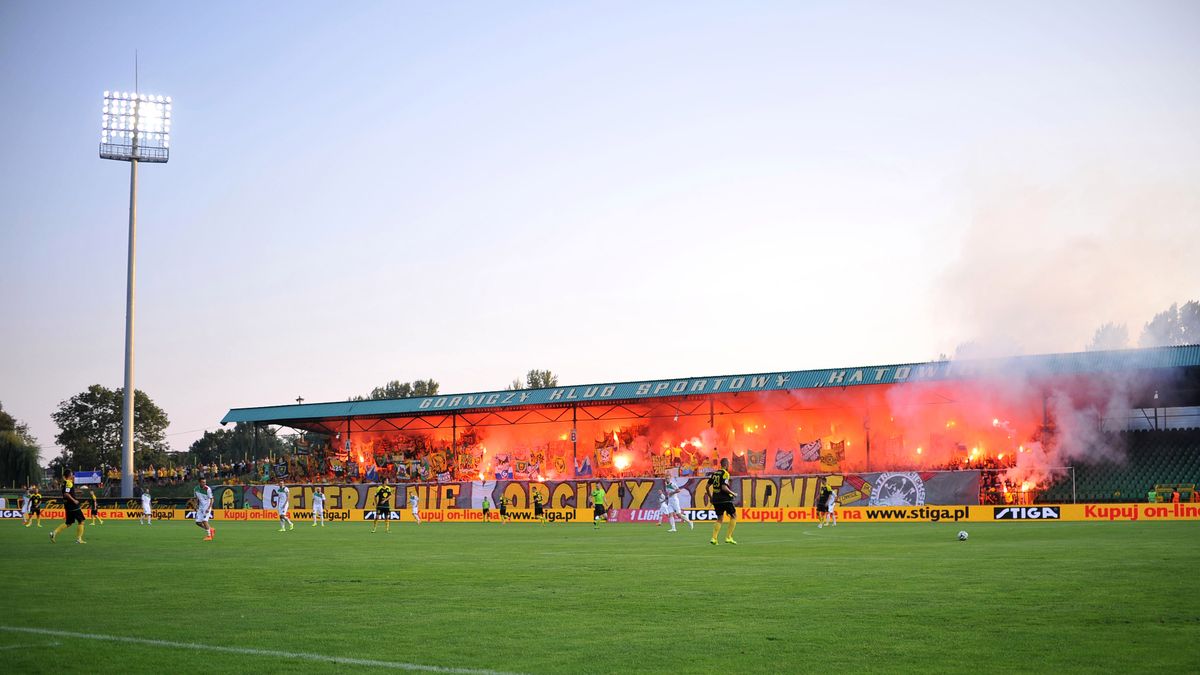 Na zdjęciu stadion GKS-u Katowice