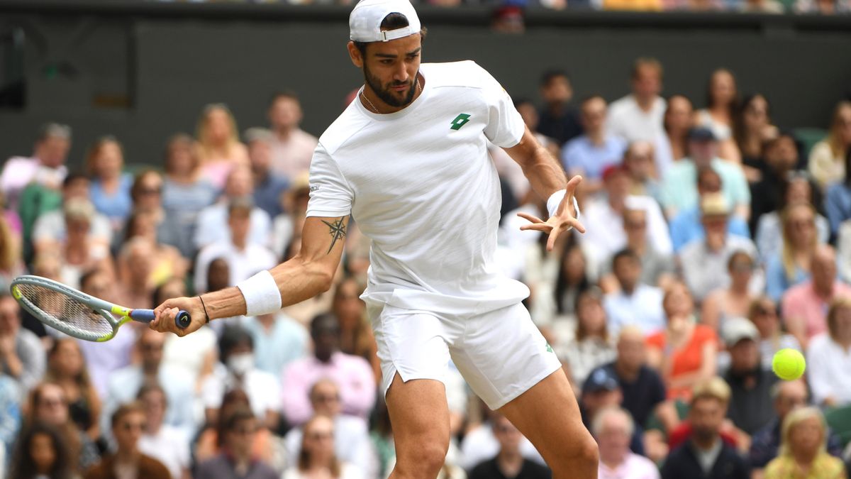 PAP/EPA / Na zdjęciu: Matteo Berrettini