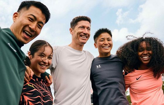 Robert Lewandowski w reklamach Zalando