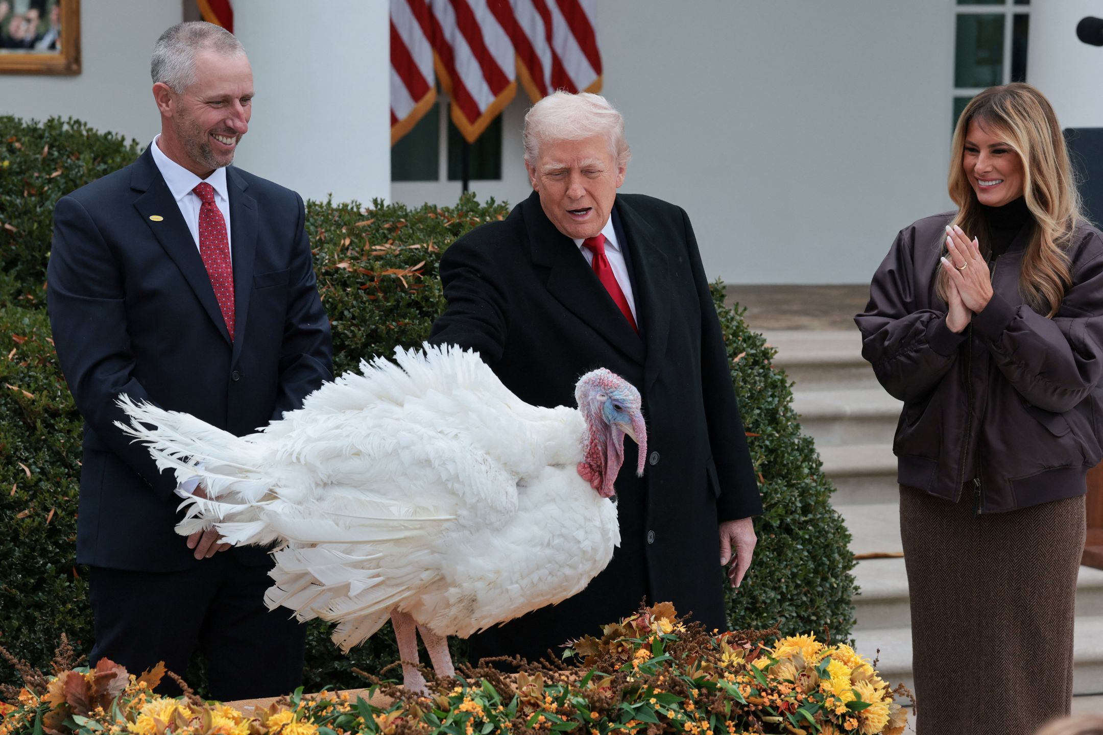 Donald i Melania Trumpowie 