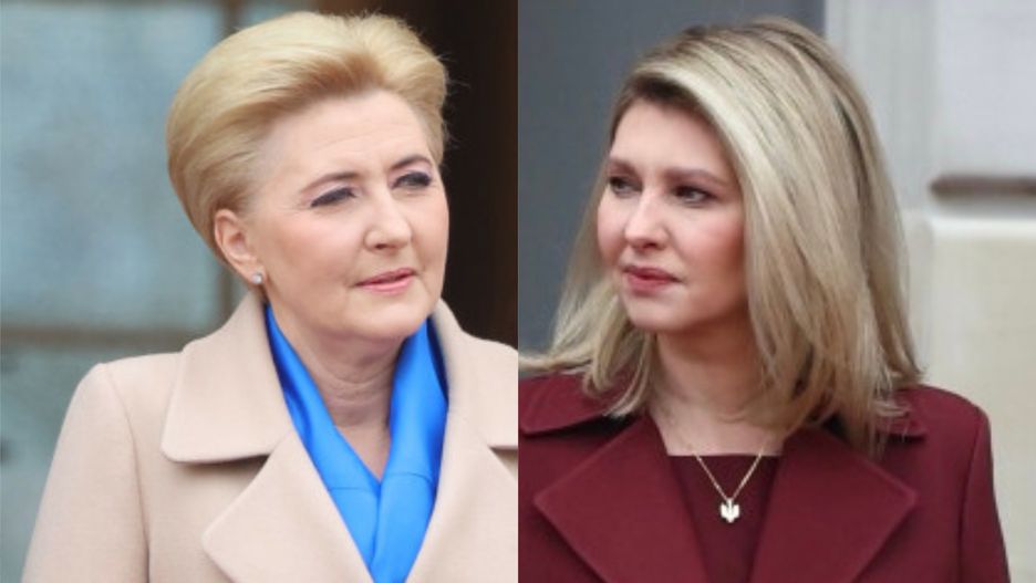 Ekspertka ocenia stylizacje Agaty Dudy i Ołeny Zełenskiej