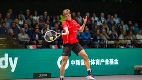 Utalentowany Belg pierwszym półfinalistą. Najwyżej rozstawiony podtrzymał nadzieje