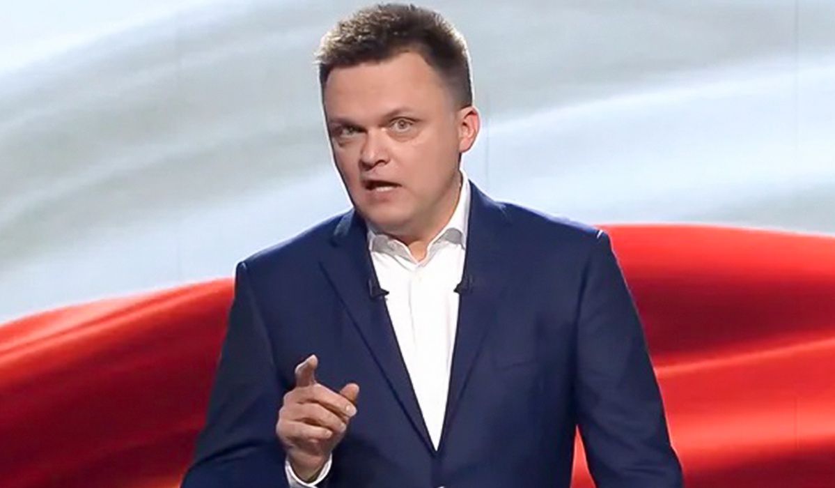 "Pakujcie kuwety". Hołownia odniósł się do hasła z debaty