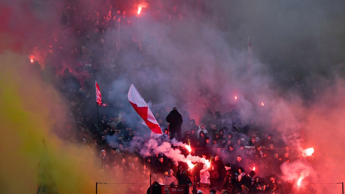 Getty Images / Na zdjęciu: serbscy kibice