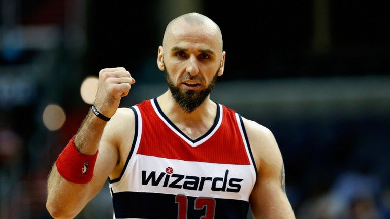 Zdjęcie okładkowe artykułu: AFP / Na zdjęciu: Marcin Gortat w barwach Washington Wizards