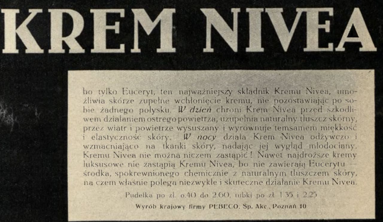 Polacy byli przekonani, że Nivea to krajowy produkt. Wszystko przez jeden szczegół