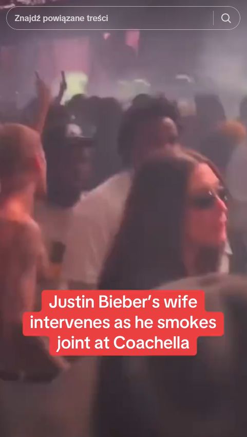Justin Bieber pali jointa obok 15-letniego brata