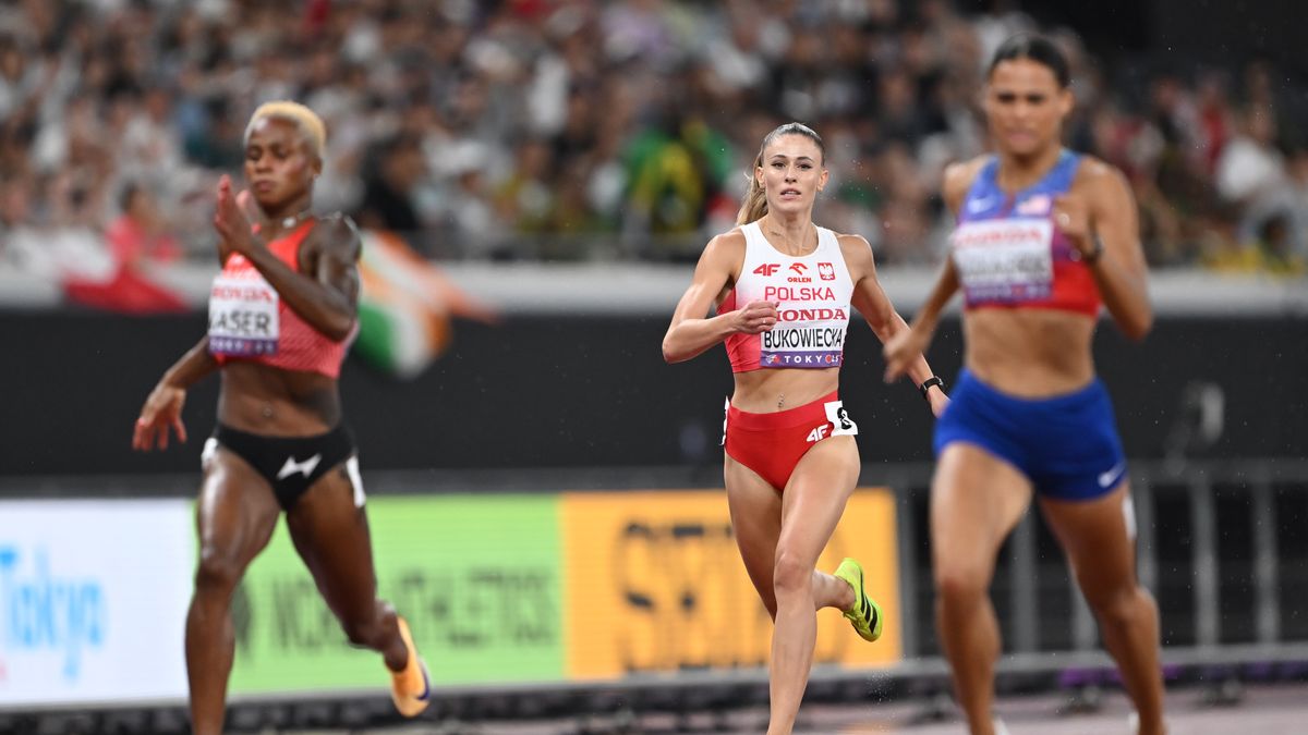 Natalia Bukowiecka zajęła czwarte miejsce w biegu na 400 m