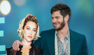 Andrew Garfield zabrał tekturową Florence Pugh na premierę ich nowego filmu