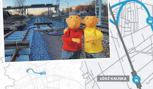 "Nie pykło". Wpadka na budowie w Łodzi? Kolejarze wyjaśniają