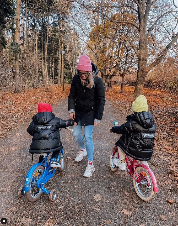 Zosia Ślotała, mama dwójki dzieci - Ranii i Leonarda